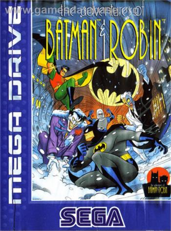 Cover Adventures of Batman and Robin, The for Genesis - Mega Drive